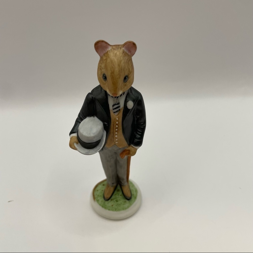 Franklin Mint Woodmouse Collection William Figurine